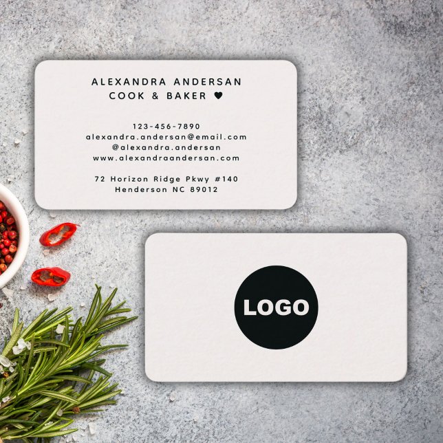 Modern Black White QR Code Logo Professional Business Card (Modern Black White QR Code Logo Professional Business Card)