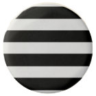 Modern Black White Stripes Pattern