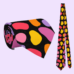 Modern Blob Swatch Pattern      Tie