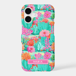 Modern Blooming Cacti Personalised