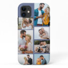 Modern Blue 7 Photo Collage