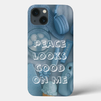 Modern Blue Aesthetic phonecase iPhone 13 Case