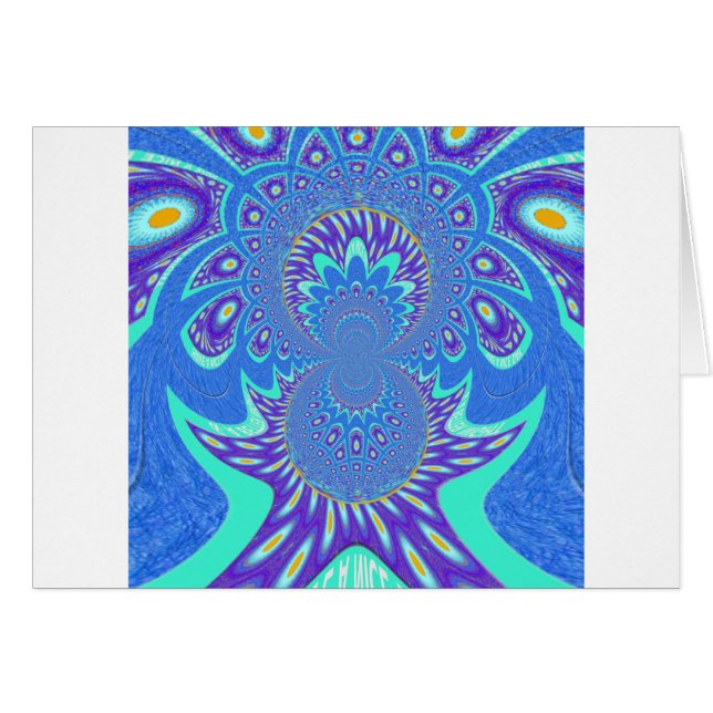 Modern Blue art (Front Horizontal)