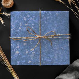 Modern Blue Glitter Sparkle  Wrapping Paper Sheet