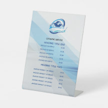 Modern Blue House Cleaning Service Housekeeping