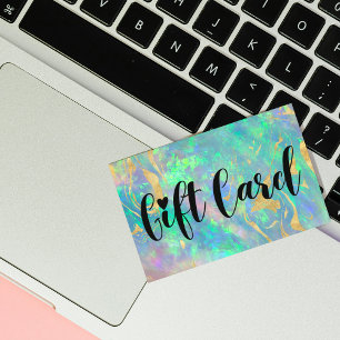 Modern Blue Opal Store Gift Cards