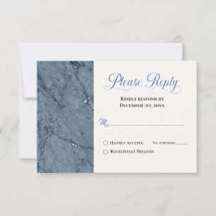 Modern Blue & White Marble PLEASE REPLY 
