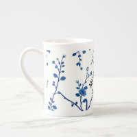 Modern Blue Willow China Aesthetic