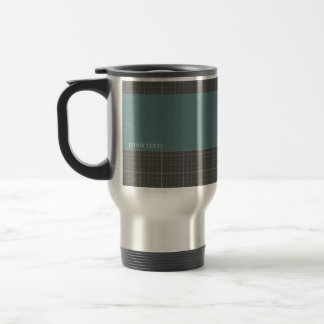 Modern Blueprint Grid Insulated Travel Mug TM02
