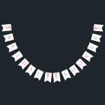 Modern Blush Pink Bow Bridal Shower Bunting Banner<br><div class="desc">The Modern Blush Pink Bow Bridal Shower Bunting Banner is a stylish and chic addition to any bridal shower decor. With its sleek design featuring blush pink bows, this bunting banner adds a touch of elegance and sophistication to the celebration. Whether hung along a wall, above a dessert table, or...</div>