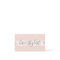 Modern blush pink hair stylist script signature