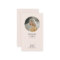 Modern Blush Pink Photo Social Media Business Card