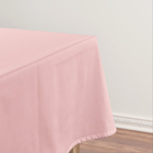 Modern blush pink Plain Solid Colour Tablecloth