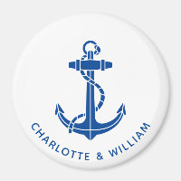 Modern Boat Anchor Beach Wedding Swag
