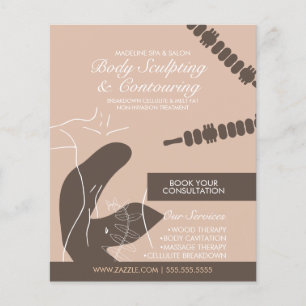Modern Body Contouring Body Sculpting Massage B Flyer