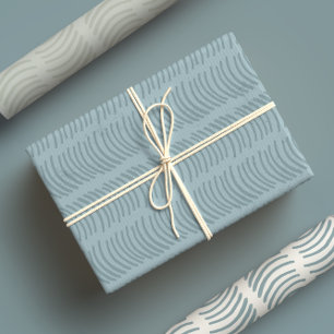 Modern Bohemian Abstract Neutral Tonal Wrapping Paper Sheet