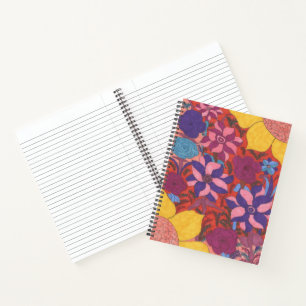 Modern Bohemian Floral Notebook