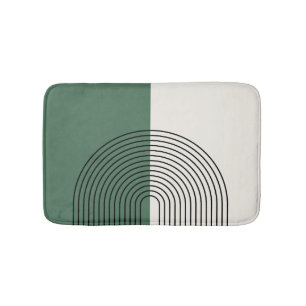 Modern Boho Abstraction Bath Mat