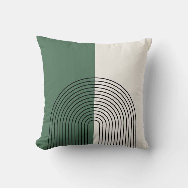 Modern Boho Abstraction Cushion (Front)