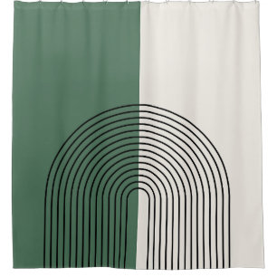 Modern Boho Abstraction Shower Curtain