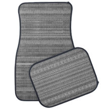 Modern Boho Black and White Pattern Strips