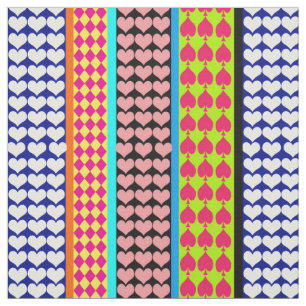 Modern Boho Bohemian Stripes Fabric