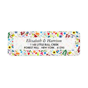 Modern Boho Chic Floral Wedding