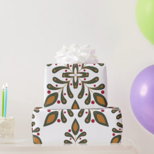 Modern Boho Christmas Wrapping paper