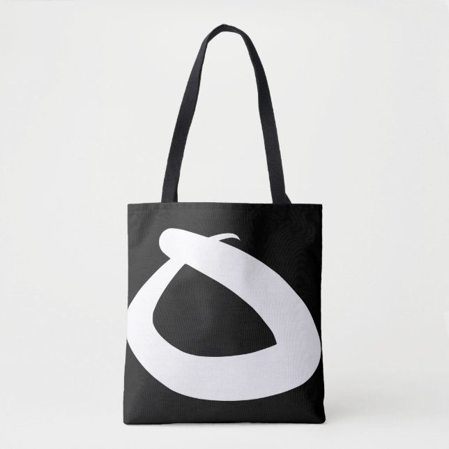 Modern boho design tote bag (Front)
