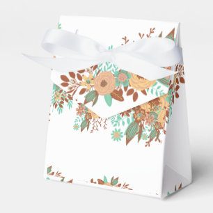 Modern Boho Floral Favour Box