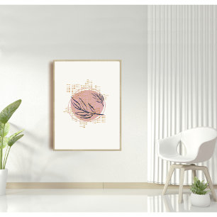 Modern Boho pastel wall art