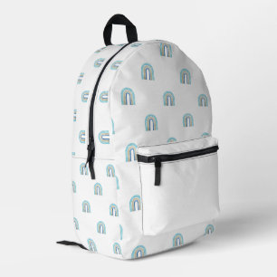 Modern Boho Rainbow Printed Backpack