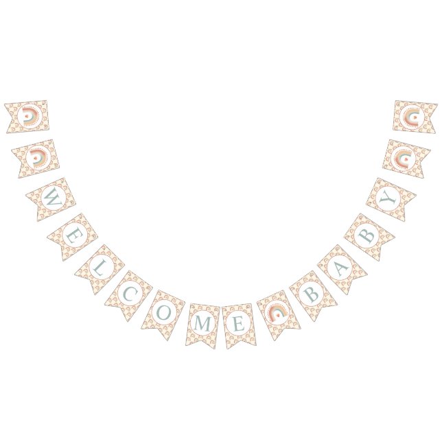 Modern Boho Rainbow Welcome Baby Bunting – Waterco (All)