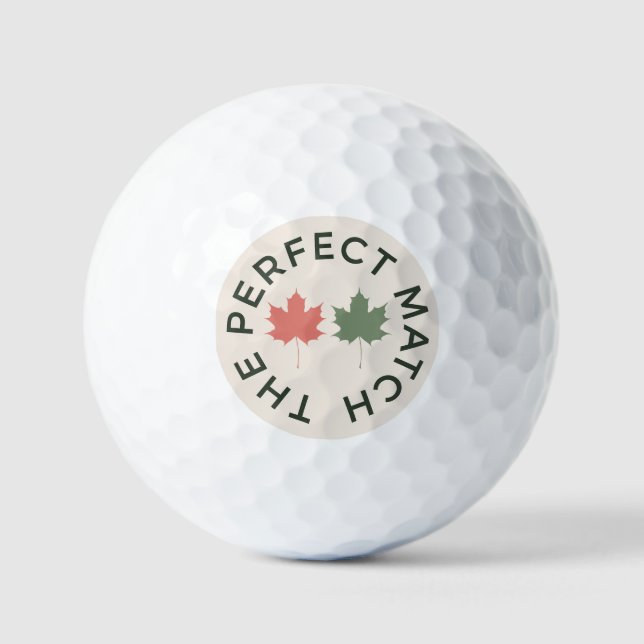 Modern Boho Sage Terracotta Wedding Favours Golf Balls (Front)