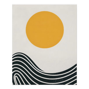 Modern Boho Scandinavian Design Poster