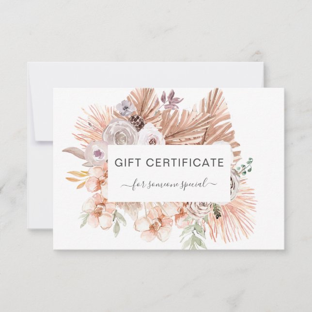 Modern Boho Tropical Business (Front)