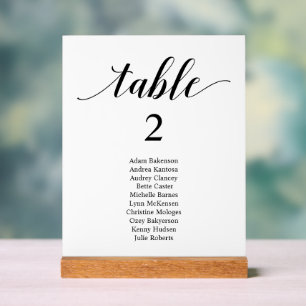 Modern Boho Wedding Dinner Place Setting Chart