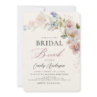 Modern Boho Wildflower Bridal Brunch Shower