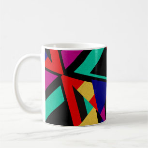 Modern Bold Abstract Colours Coffee Mug