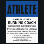 Modern Bold, Athletics Lesson Advert Flyer<br><div class="desc">Modern Bold,  Athletics Lesson Advertising Flyers By The Business Card Store.</div>