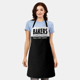 Modern Bold, Bakery Store Apron