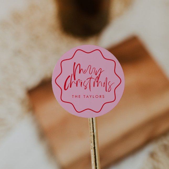 Modern Bold Christmas Envelope Seal (Creator Uploaded)