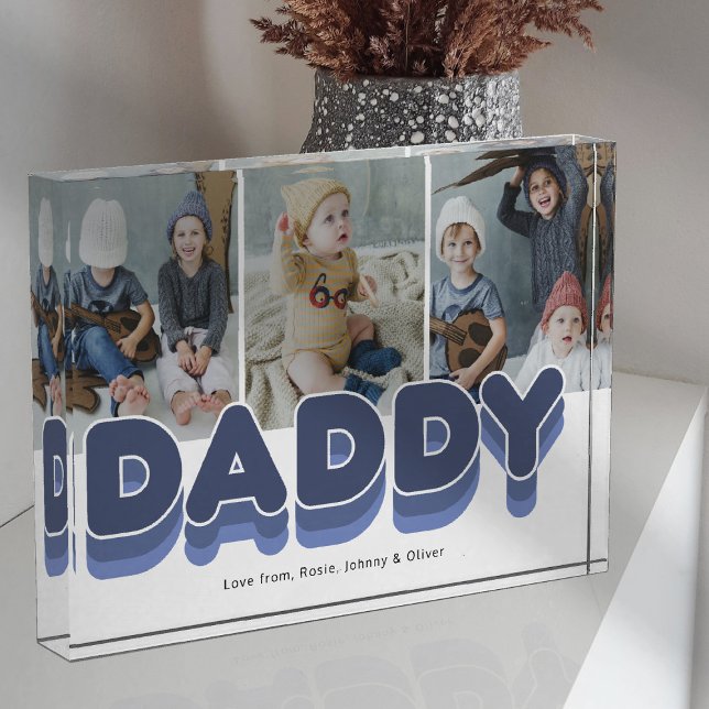 Modern Bold Daddy Photo Block (Creator Uploaded)