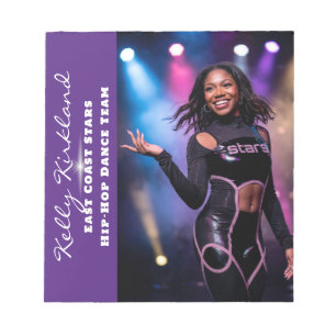 Modern Bold Dance Autograph Notepad Dancers