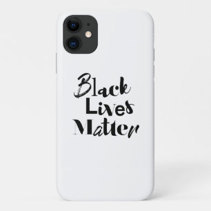 Modern, bold, different design Black Lives Matter iPhone 11 Case