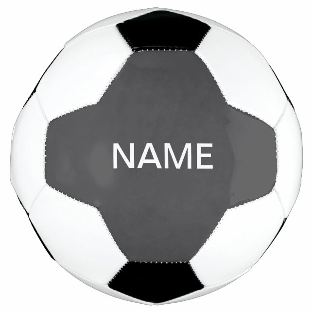 Modern Bold Editable Name, Business or Brand Etc. Football (Front)
