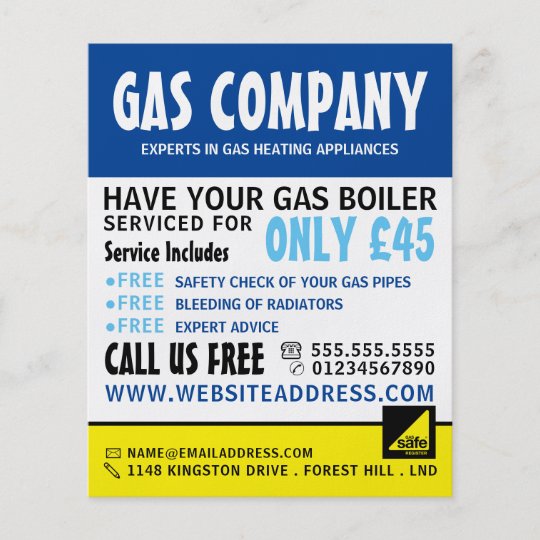 modern-bold-gas-engineer-supplier-advertising-flyer-zazzle-co-uk