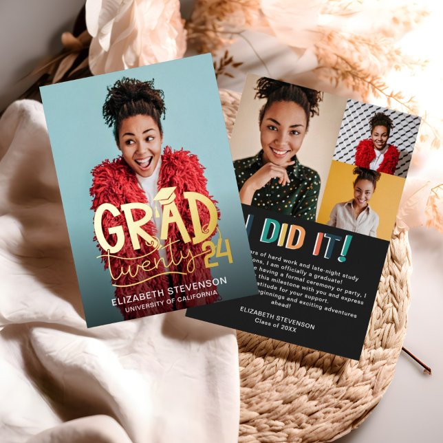 Modern bold Grad twenty24 announcement (Creator Uploaded)