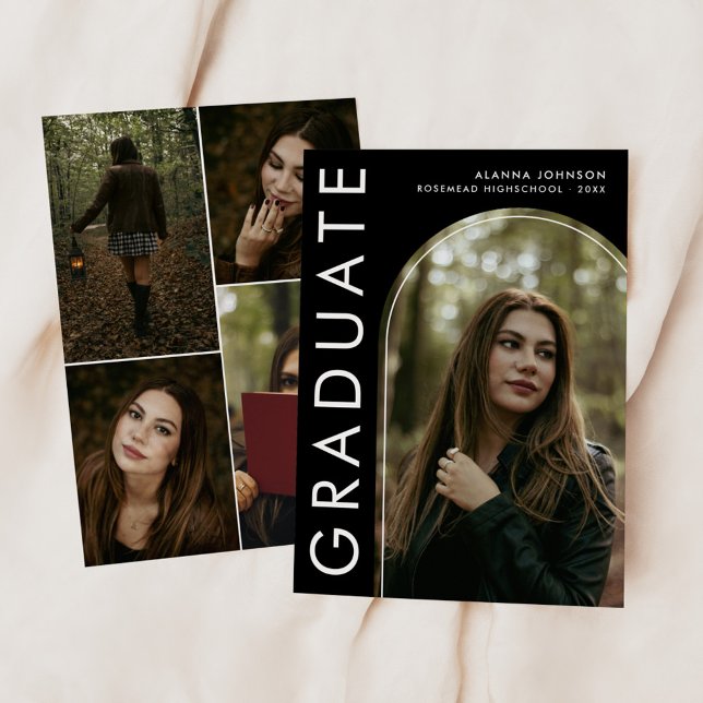Modern & Bold Graduation Announcement (Creator Uploaded)