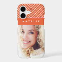 Modern, bold, graphic geometric stripe personalise